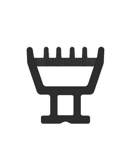 Perfil coextruido EPDM Macizo - Image 2