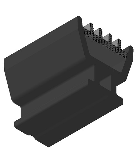 Perfil coextruido EPDM Macizo - Image 3