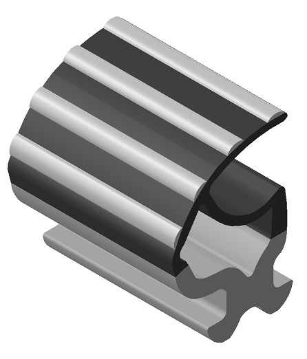 Triextruido termoplástico