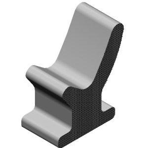 Silicona gris esponjosa